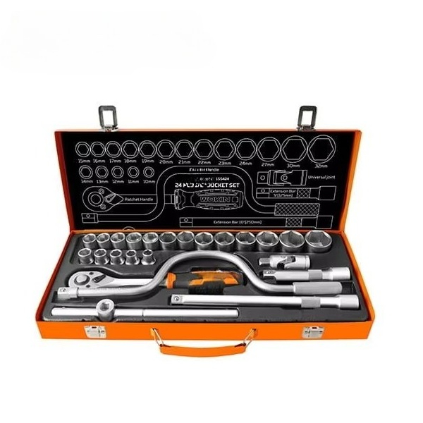 Wrench Set - Set di 24 Chiavi a Bussola